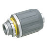 Snap²It® Push-On Liquid Tight Connector, Zinc, 1/2 in.