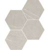 Love Affairs Petra Sand 8×9 Hexagon Field Tile Matte