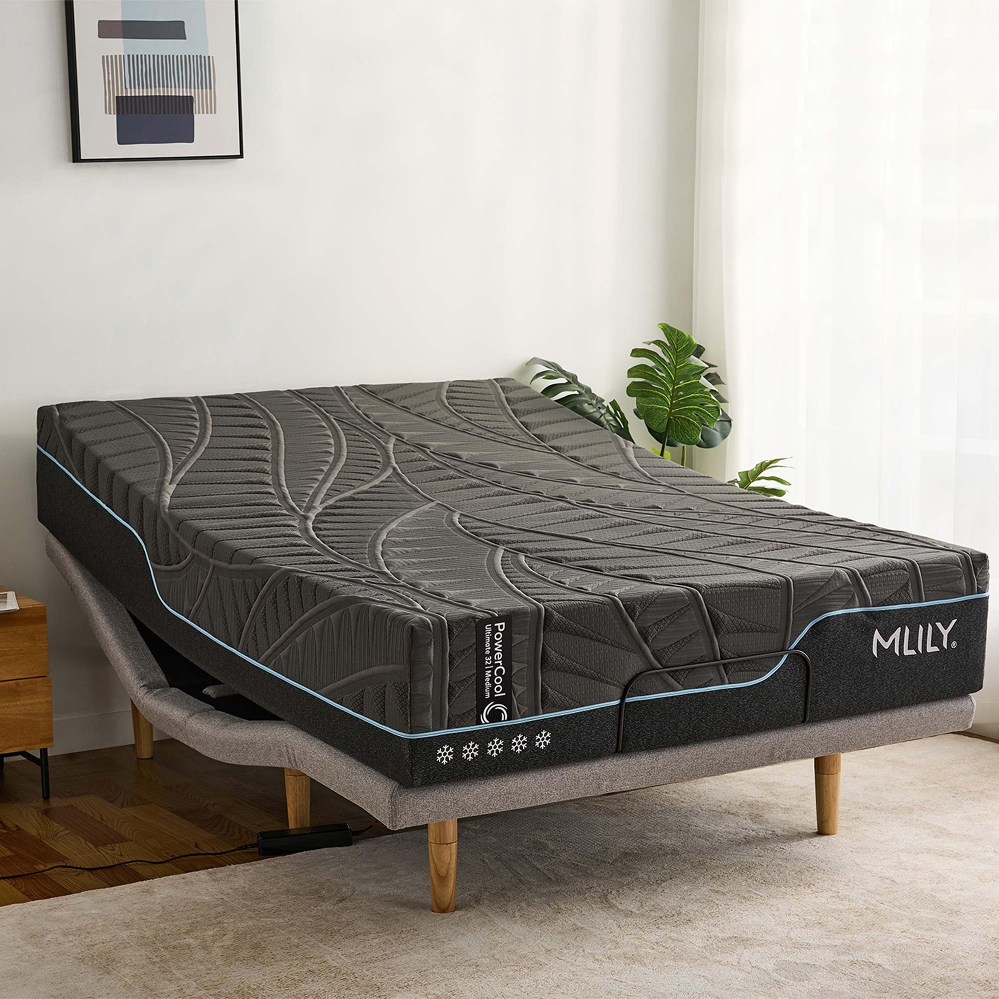 Lifestyle image of the  Mlily Powercool Ultimate Mattress, Medium from Forty Winks