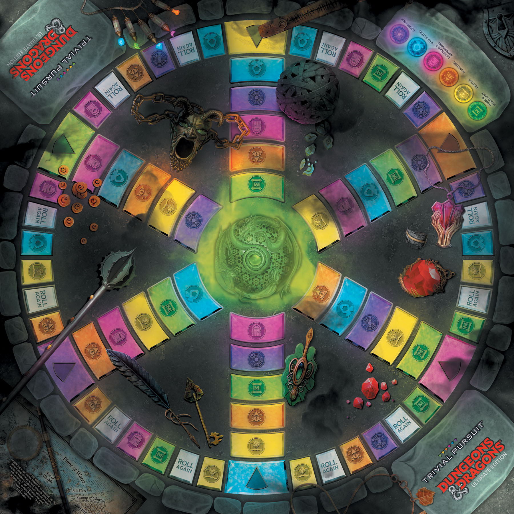TRIVIAL PURSUIT TRIVIAL PURSUIT: Dungeons & Dragons Ultimate Edition image number null