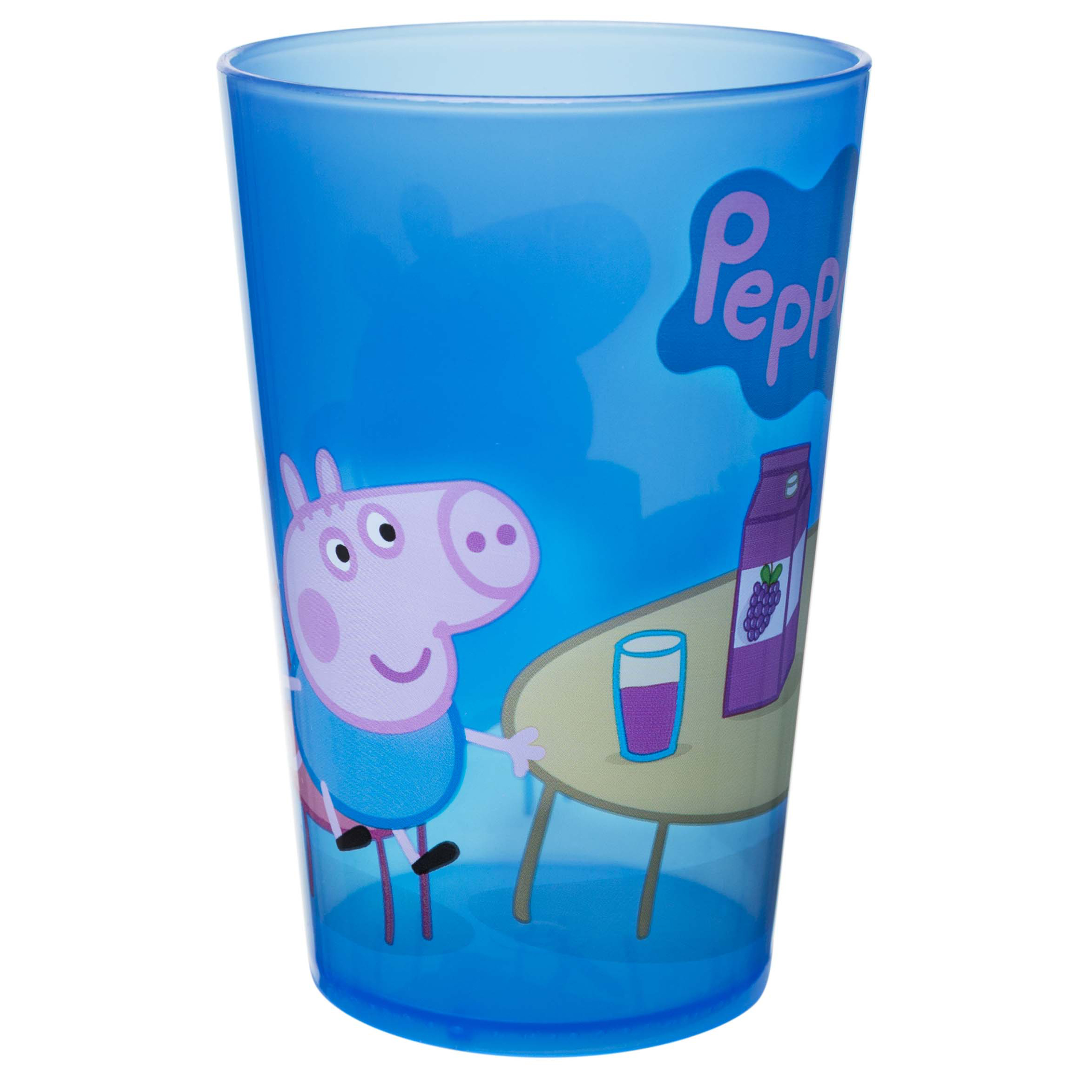 Peppa Pig Kid’s Dinnerware Set, Peppa & Friends, 3-piece set slideshow image 3