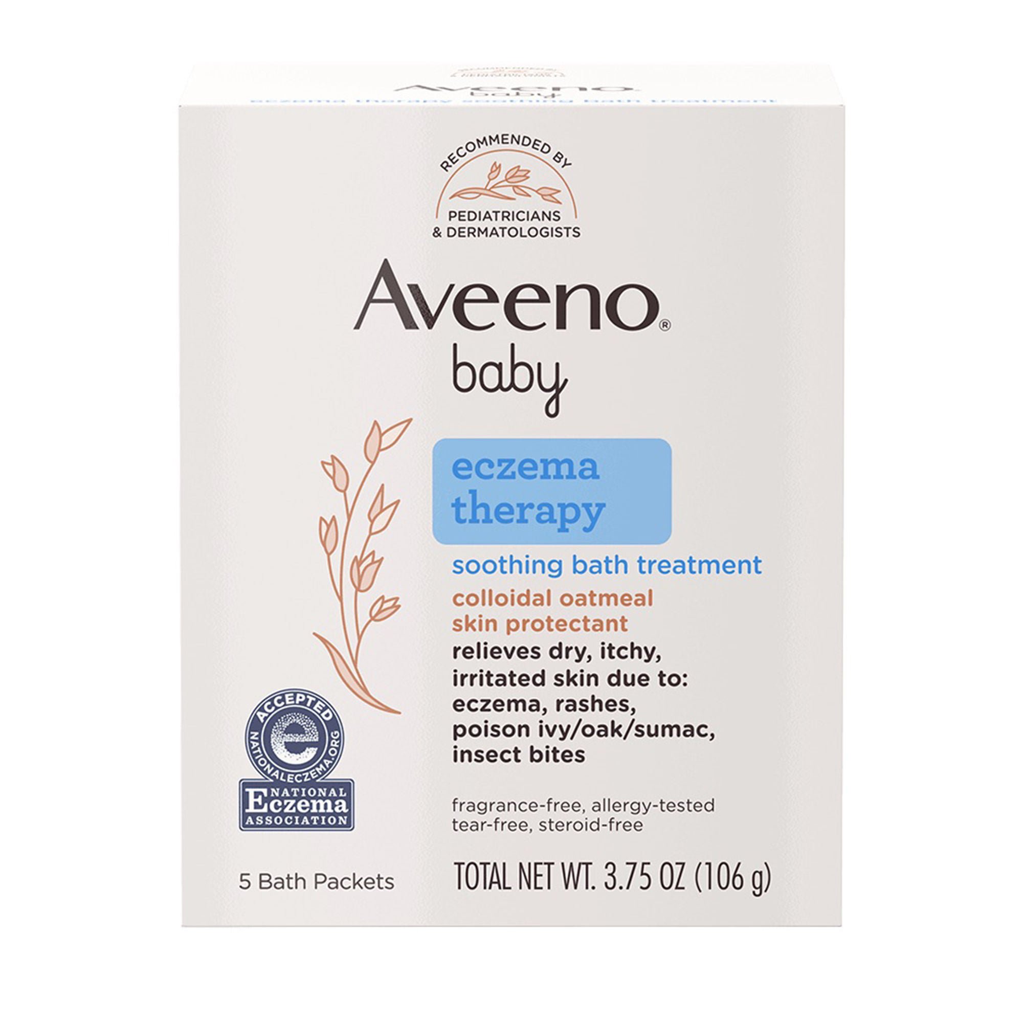 Aveeno® Baby Eczema Therapy Soothing Bath Treatment with Colloidal Oatmeal