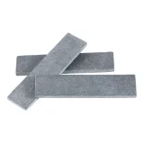 Thin Brick Lime Black 2×8 Field Tile Tumbled