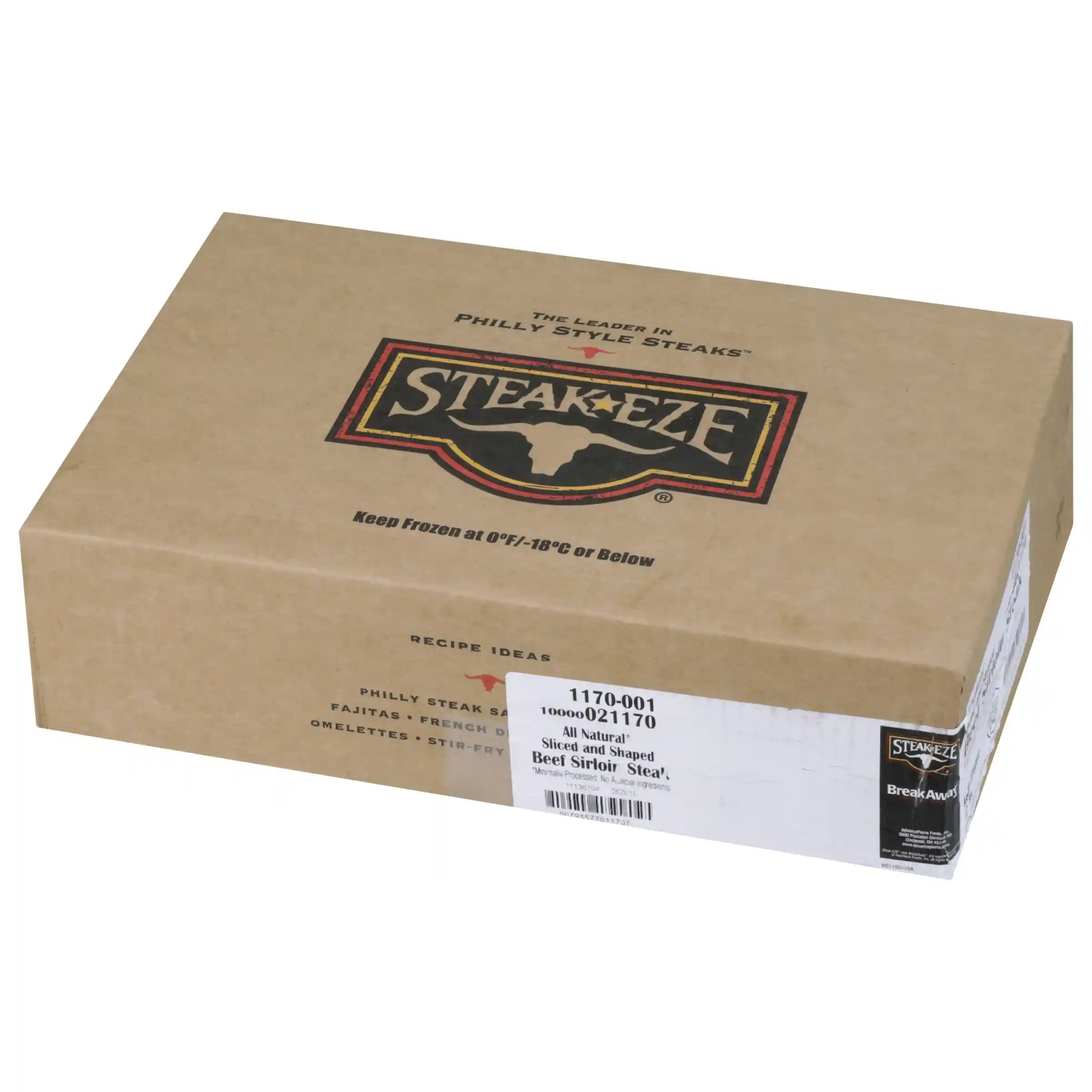 The Original Steak-EZE® BreakAway® Sirloin Beef Steak, Non-Marinated, 7 oz_image_5
