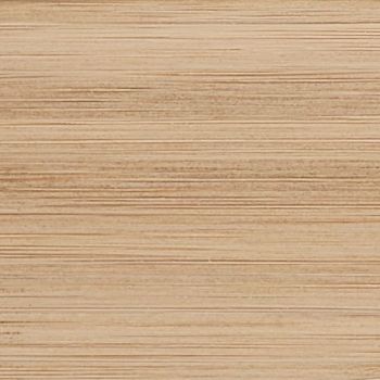 Plywood panel with fine horizontal grain and layered seams, displaying parallel striations; close-up, evenly lit view emphasizing the natural beige wood texture.