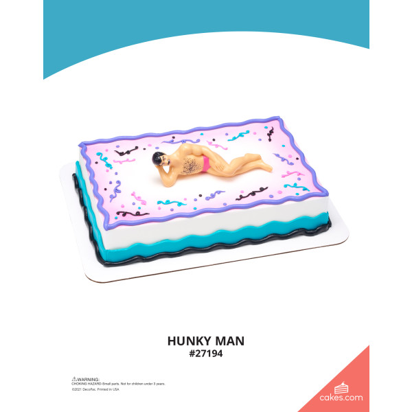 Hunky Man The Magic of Cakes® Icing Only Page