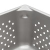 Full-size 6-inch-deep Super Pan V® perforated stainless steel steam table pan