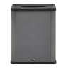 Rubbermaid Commercial, Elevate, 23 gal, Metal , Gray, Square, Receptacle