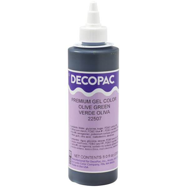 Olive Green - Red 3 Free Premium Gel Color