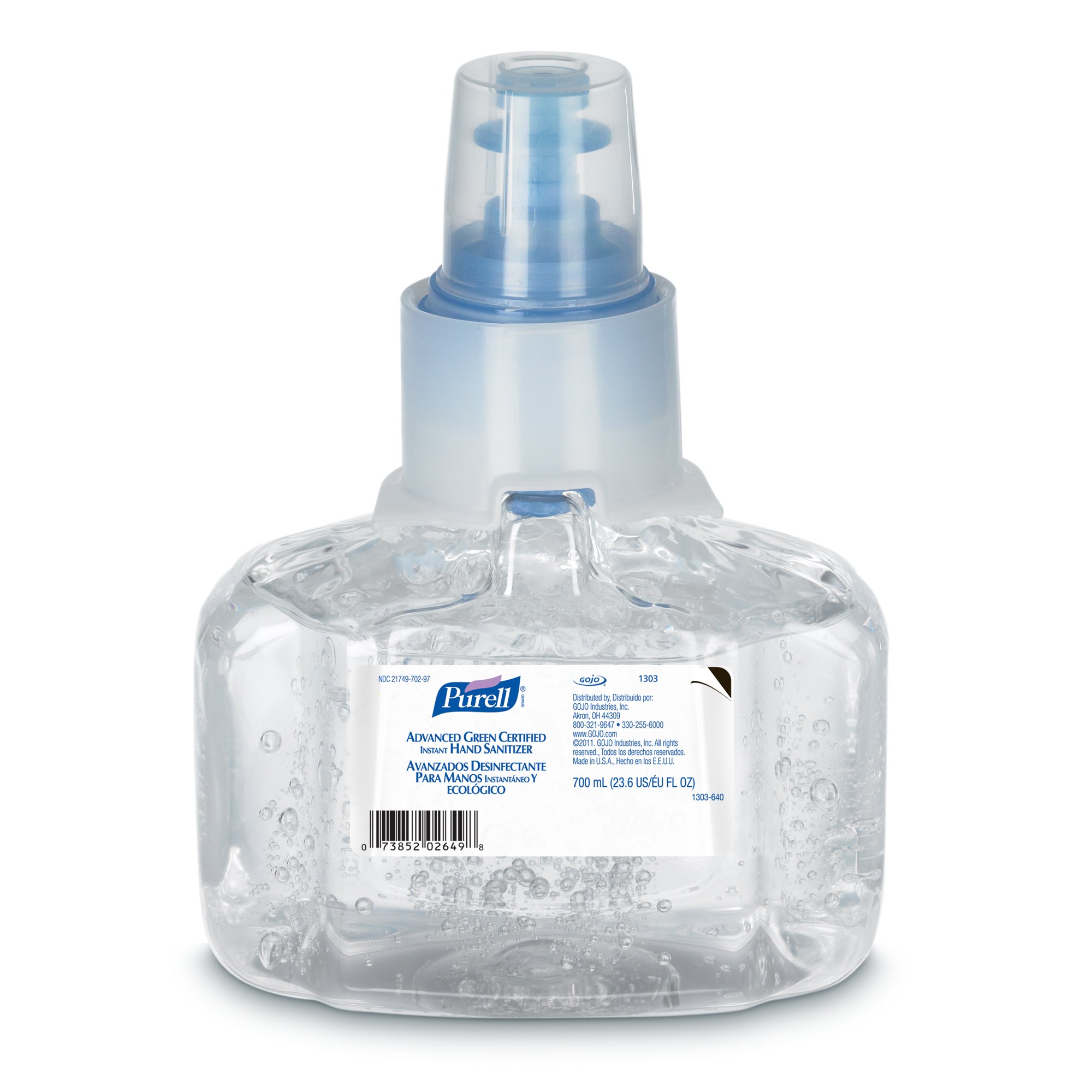 Purell Advanced Hand Sanitizer, 700 mL Refill MK 875814
