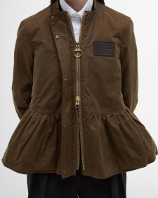 Barbour x ERDEM Wachsjacke Dhalia 