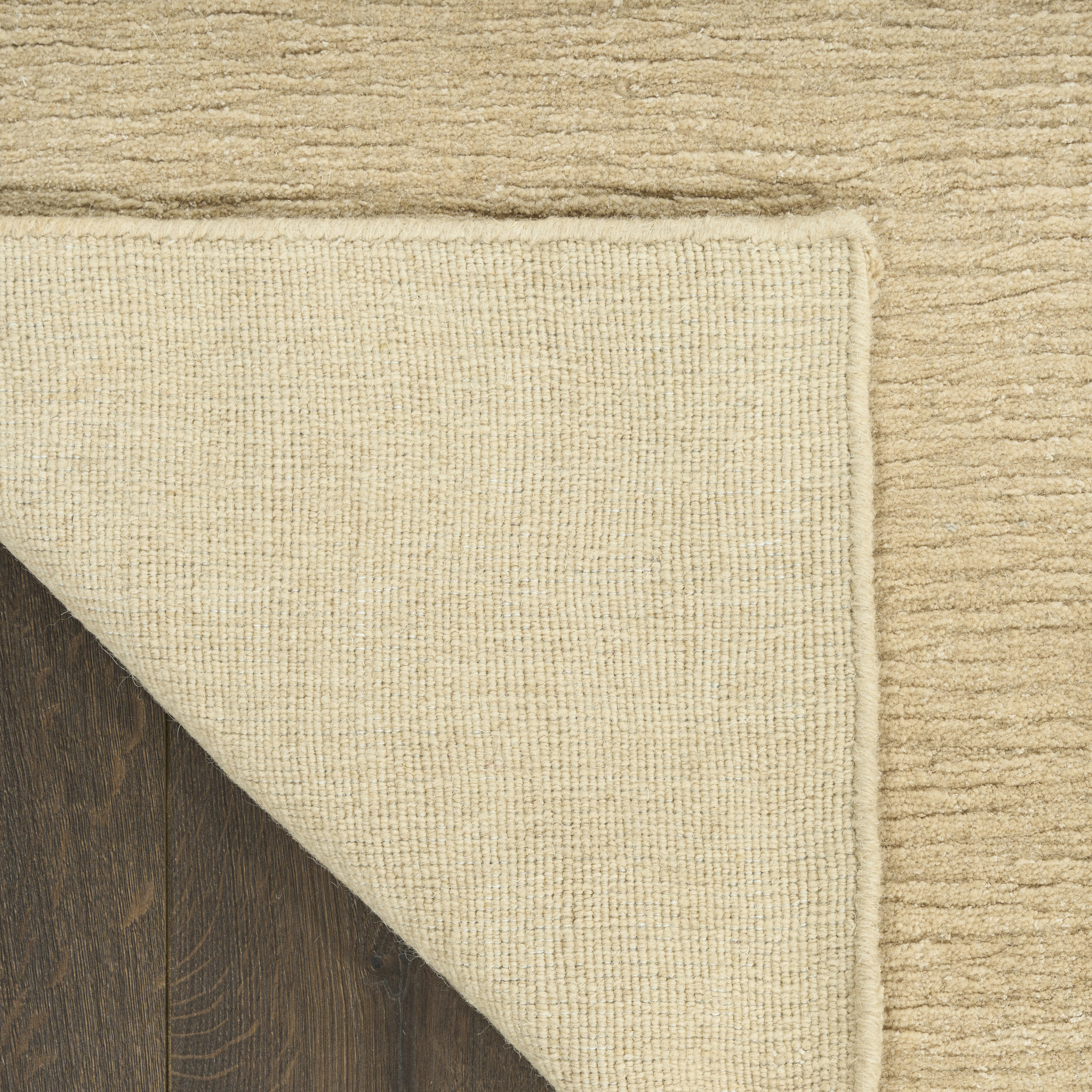 Nourison Strata 9'9" x 13'9" Taupe Farmhouse Indoor Rug