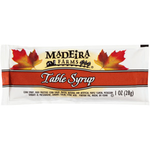 MADEIRA FARMS Single Serve Table Syrup, 1 oz. Packets (Pack of 100) image