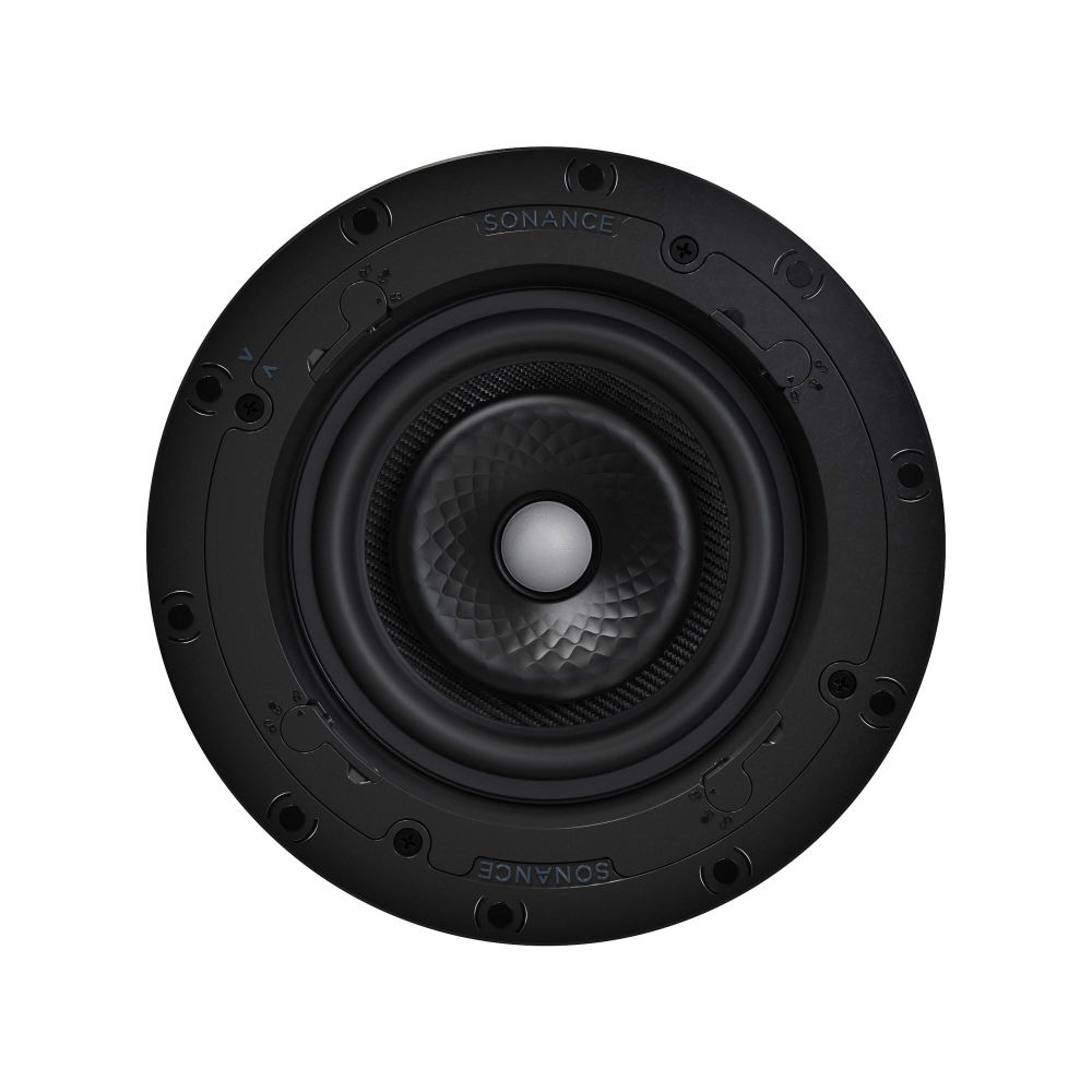 VX66R 6" ROUND IN-CEILING SPEAKER W/ WHITE MICRO TRIM GRILLE (1 EACH)