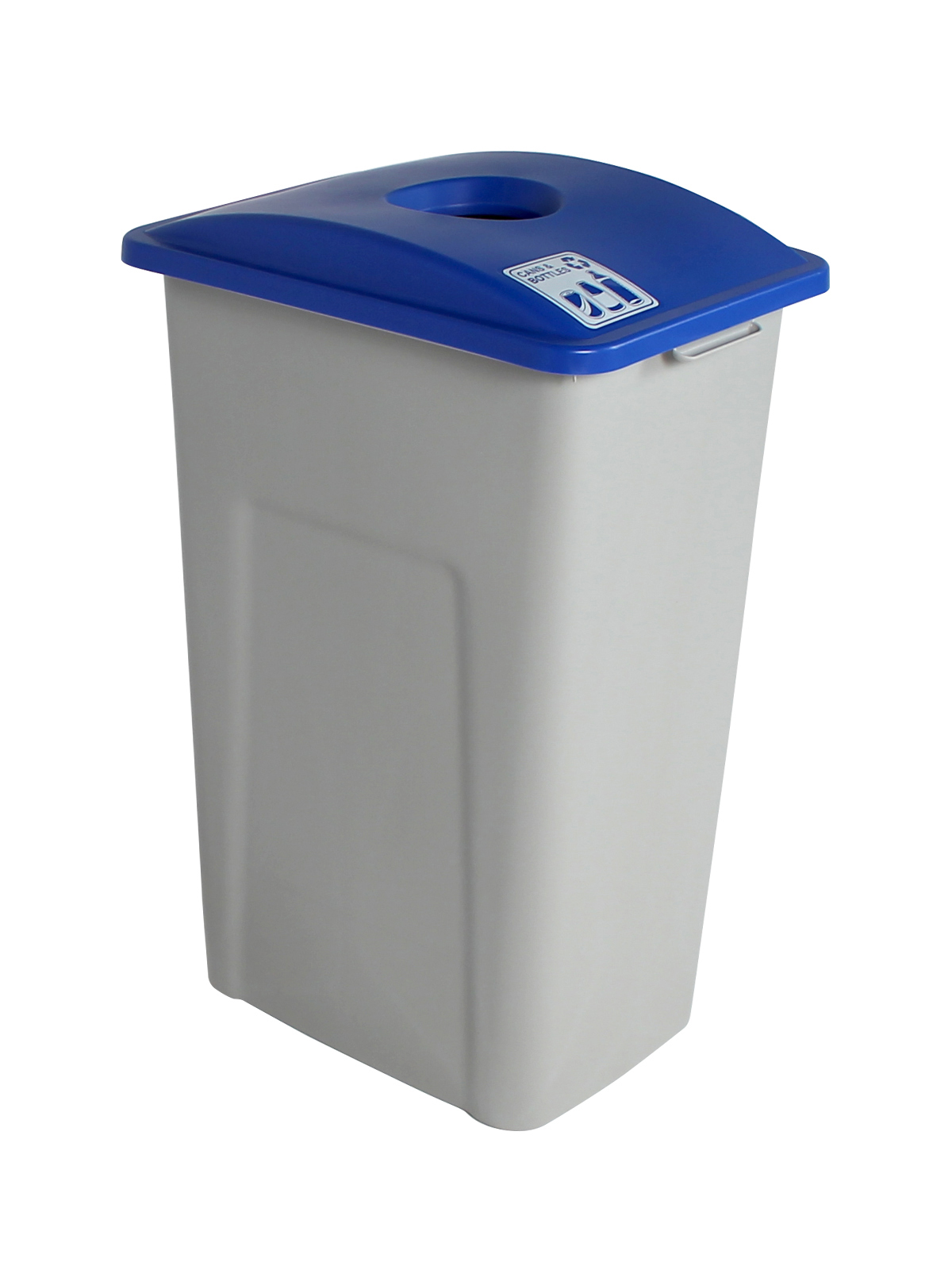 WASTE WATCHER – Single – Kit – Xl – Cans & Bottles – Circle – Grey-Blue