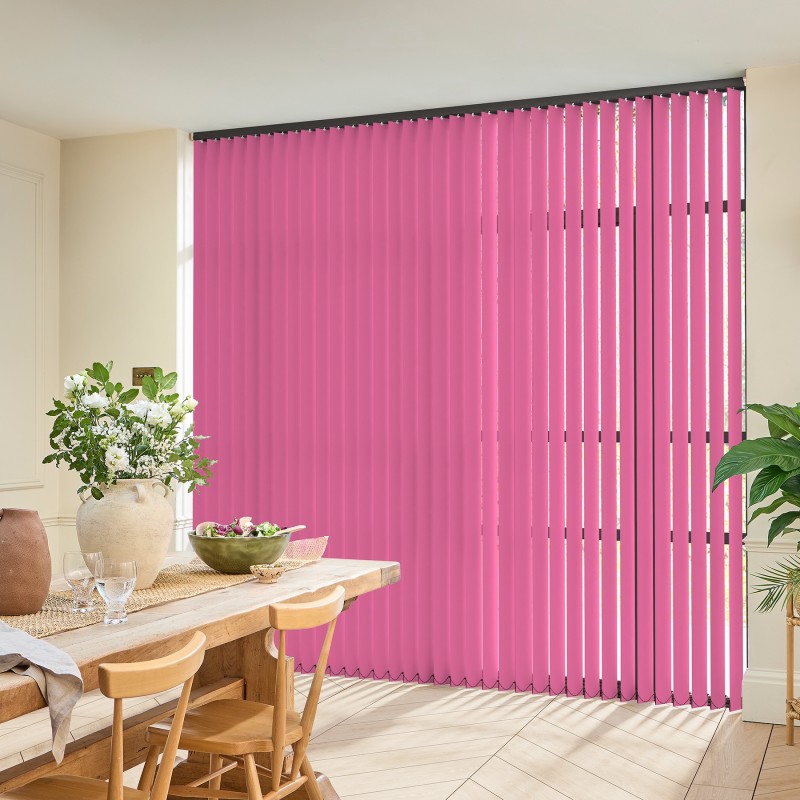Acacia Blackout Bubblegum Vertical blind