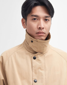 Transporter Oversized Casual Jacket Stone