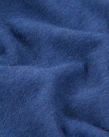 Plain Lambswool Scarf True Navy