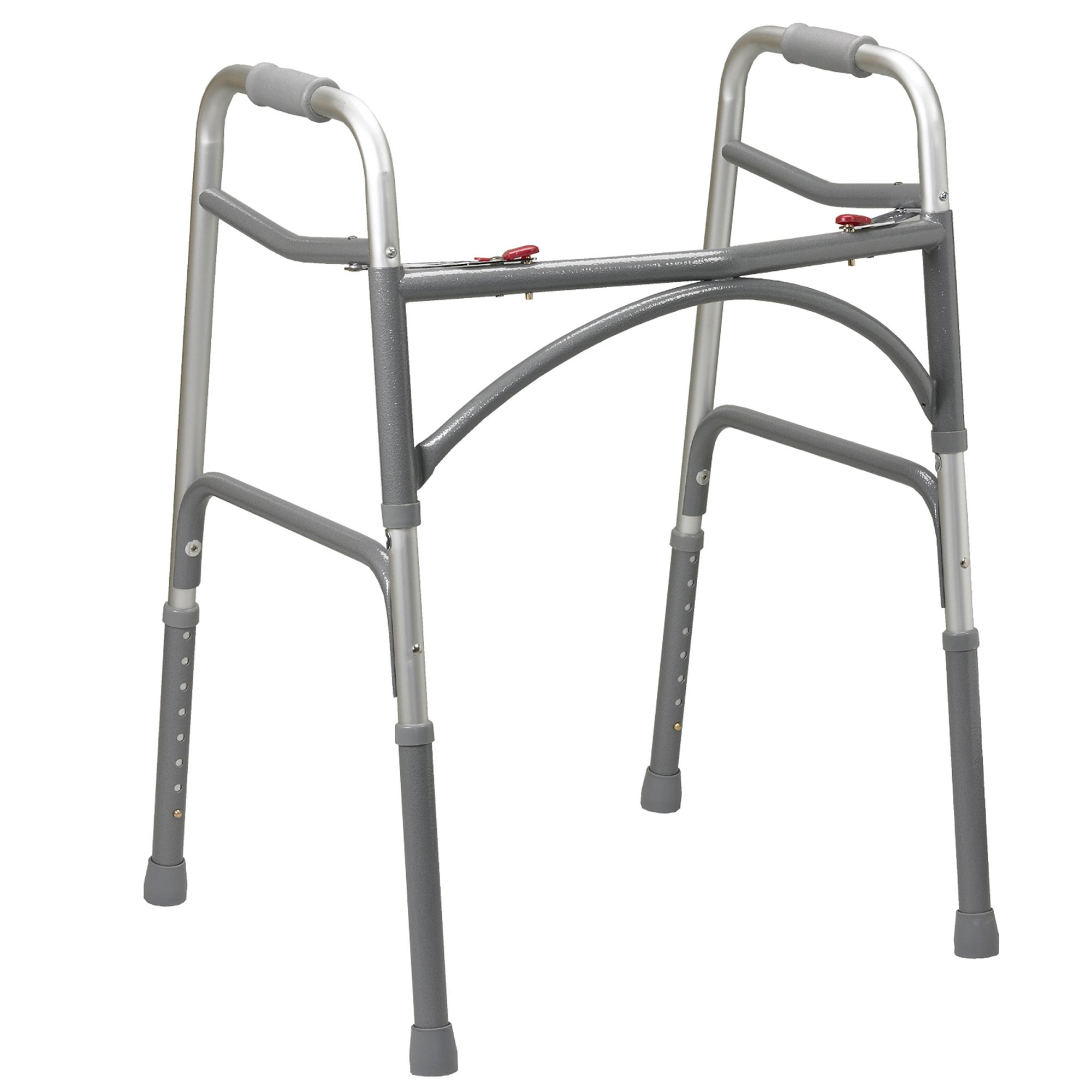 drive™ Aluminum Bariatric Dual Release Walker, 32 – 39 Inch Height