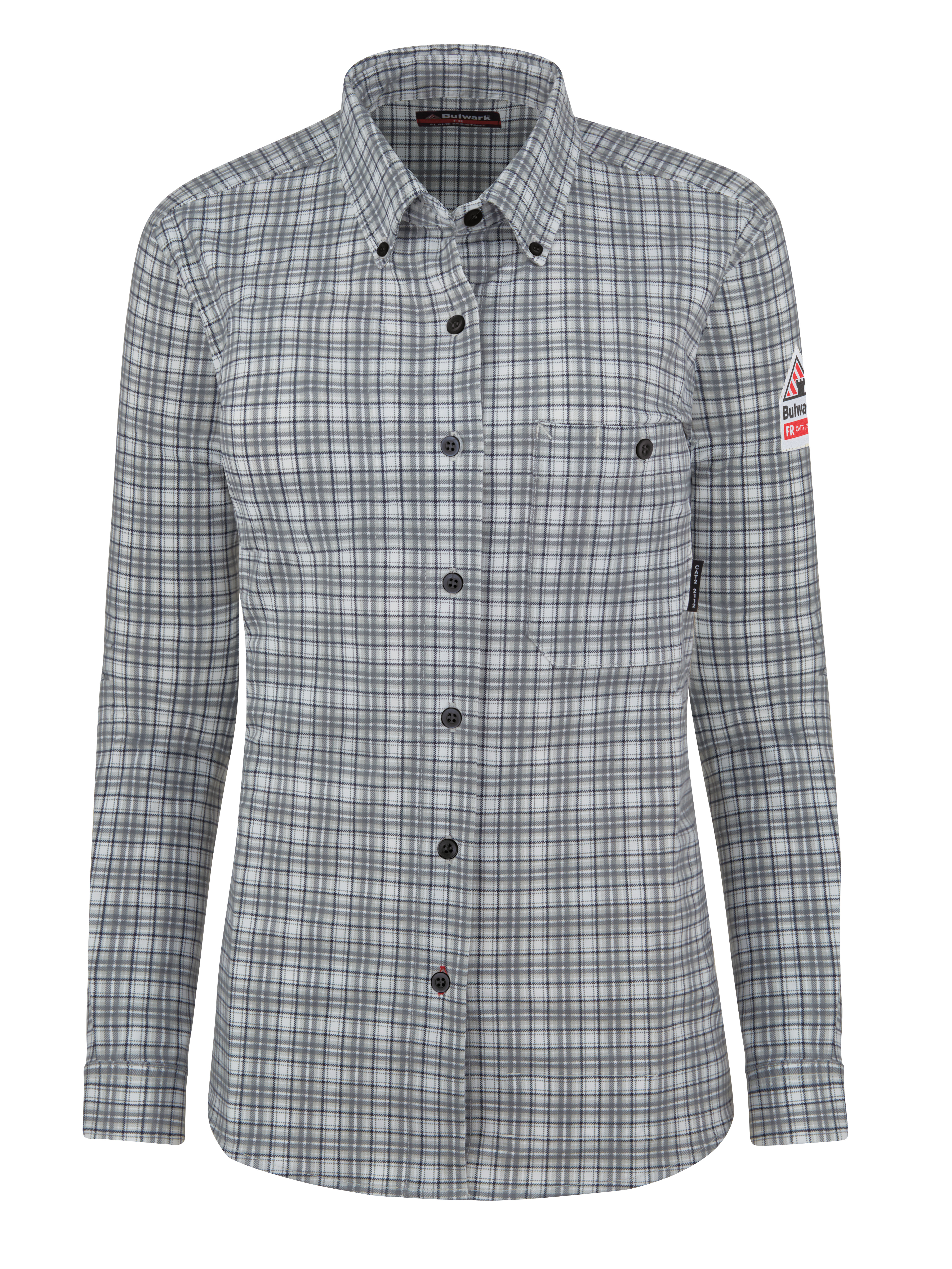Bulwark FR Women‘s Flex Knit Button Down Shirt-Bulwark