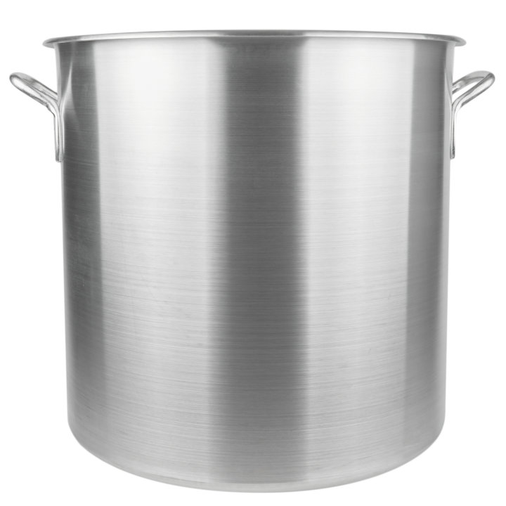 80-quart Wear-Ever® Classic™ rolled-edge stockpot in natural finish