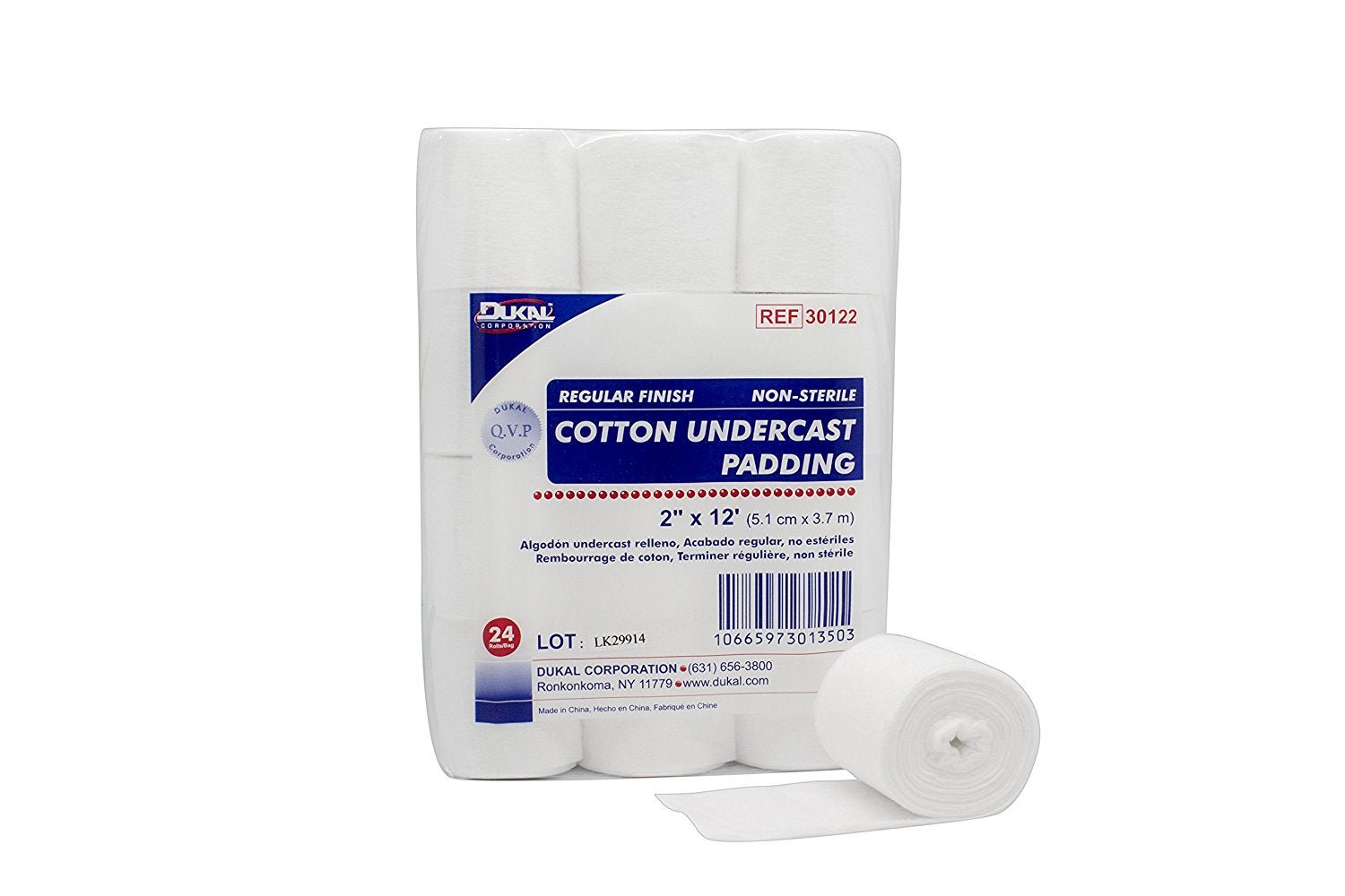 Dukal PADDING, UNDERCAST N/S 2" X 12' (24/BG 3BG/CS)