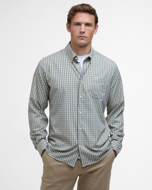 Teesdale Performance Long-Sleeved Shirt Stone