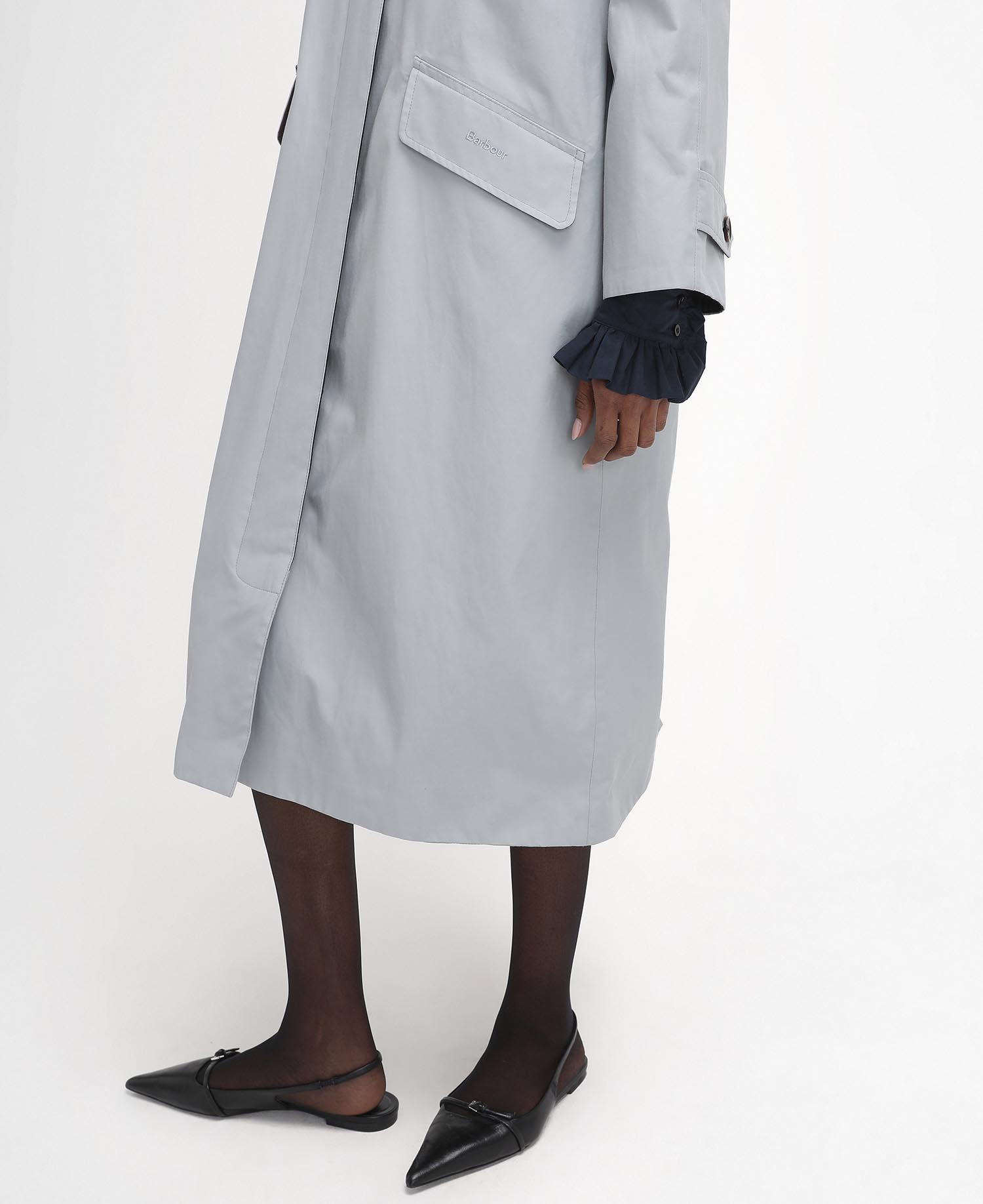 Barbour The Edit by Alexa Natalie Waterproof Trench Coat image number 5