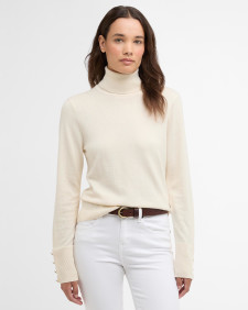 Maglione Corbridge a collo alto con risvolto Birch
