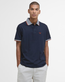 Cornsay Short-Sleeved Polo Shirt Classic Navy