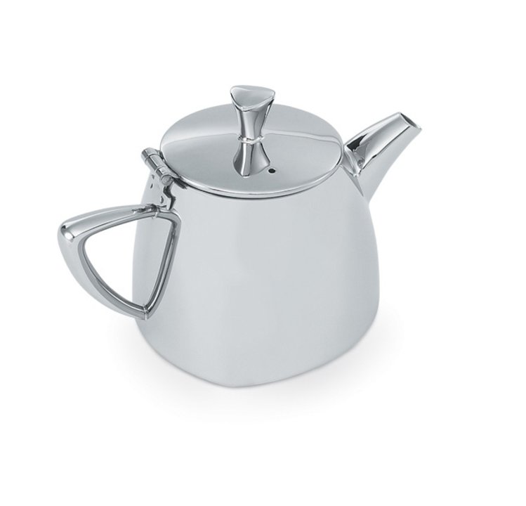 12-ounce Triennium™ stainless steel teapot in mirror finish