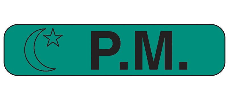 Health Care Logistics LABEL, AUXILARY PM (1000/PK)
