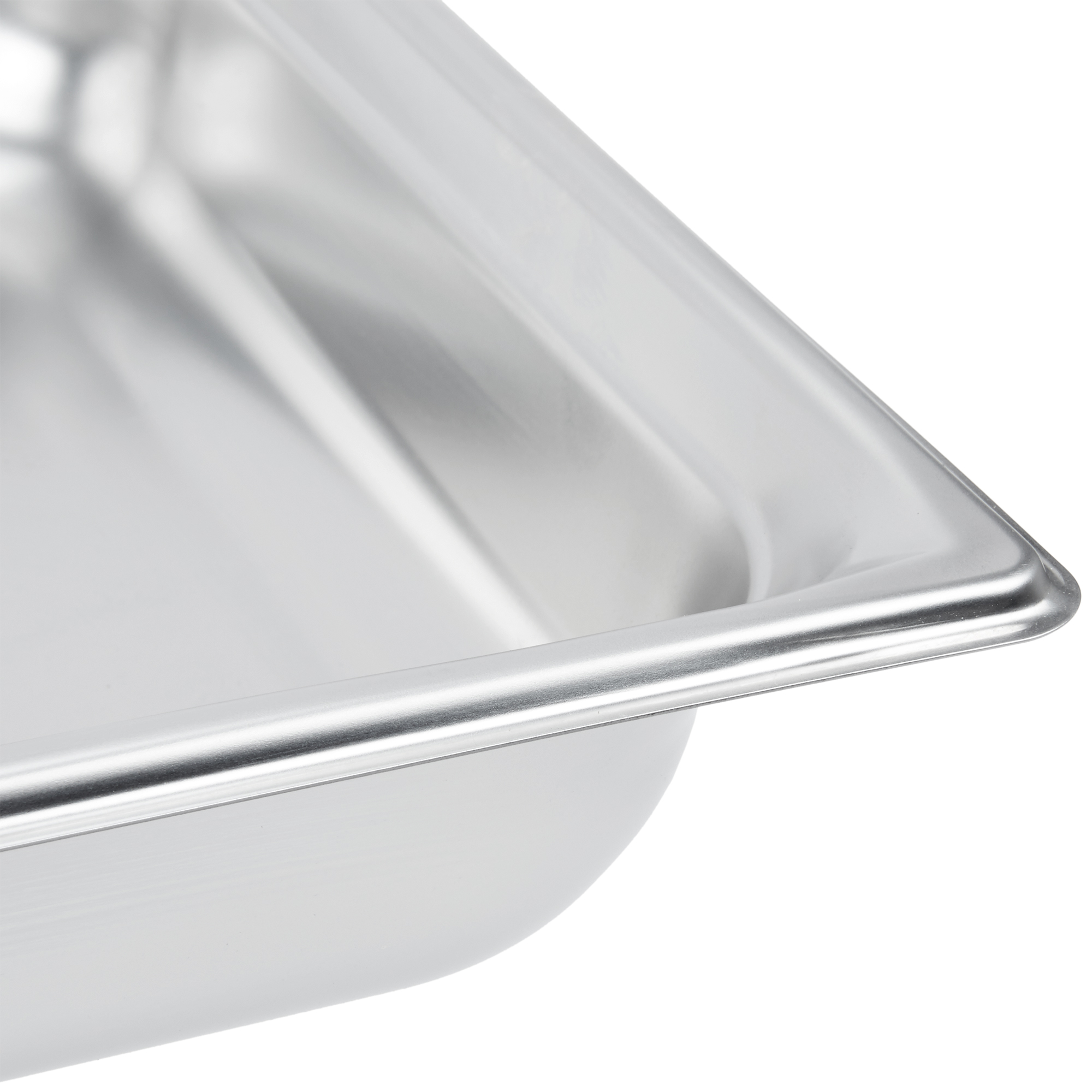 Full-size 2 ½-inch-deep Super Pan 3® stainless steel steam table pan