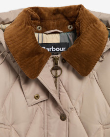 Yasmin Down Puffer Jacket Light Trench
