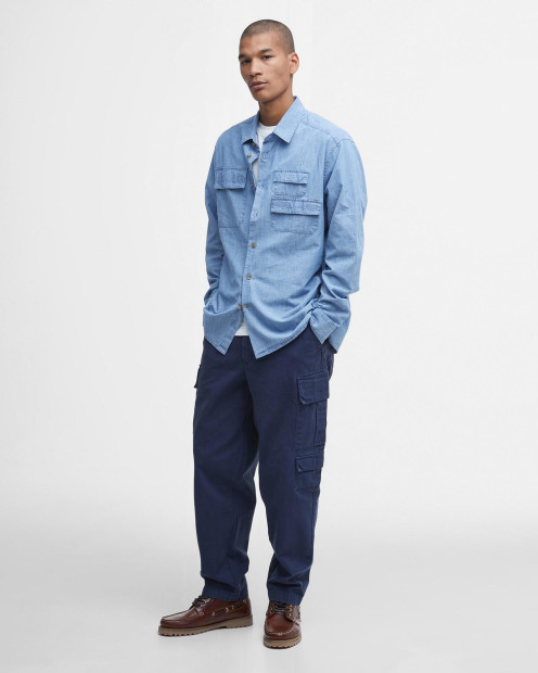 Deepdale Relaxed Cargo Trousers Classic Navy