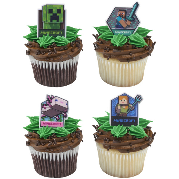 MINECRAFT Lush Finds Cupcake Rings