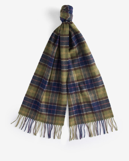 Schal Tartan Lammwolle