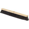 Carlisle, Flo-Pac, 24in, Sweep, Polypropylene Bristles, Black