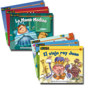 Rising Readers Leveled Books: Nursery Rhyme Tales Set 1, Spanish
