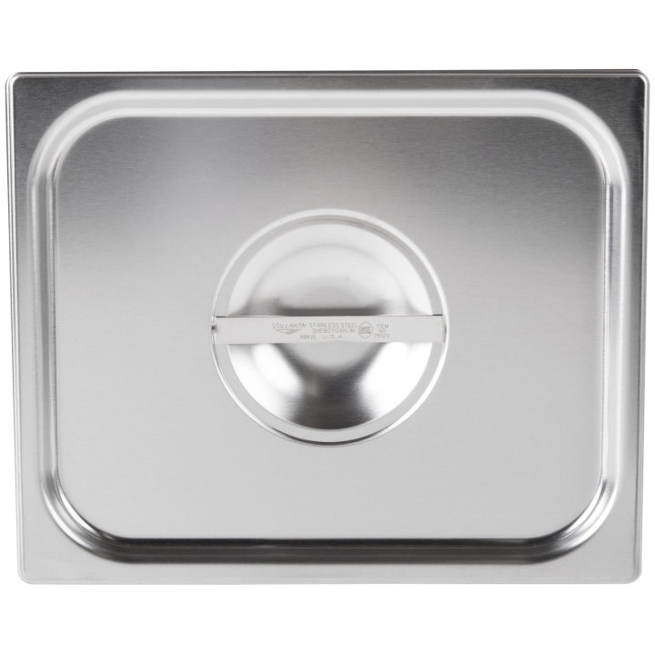 Half-size Super Pan V® solid stainless steel cover