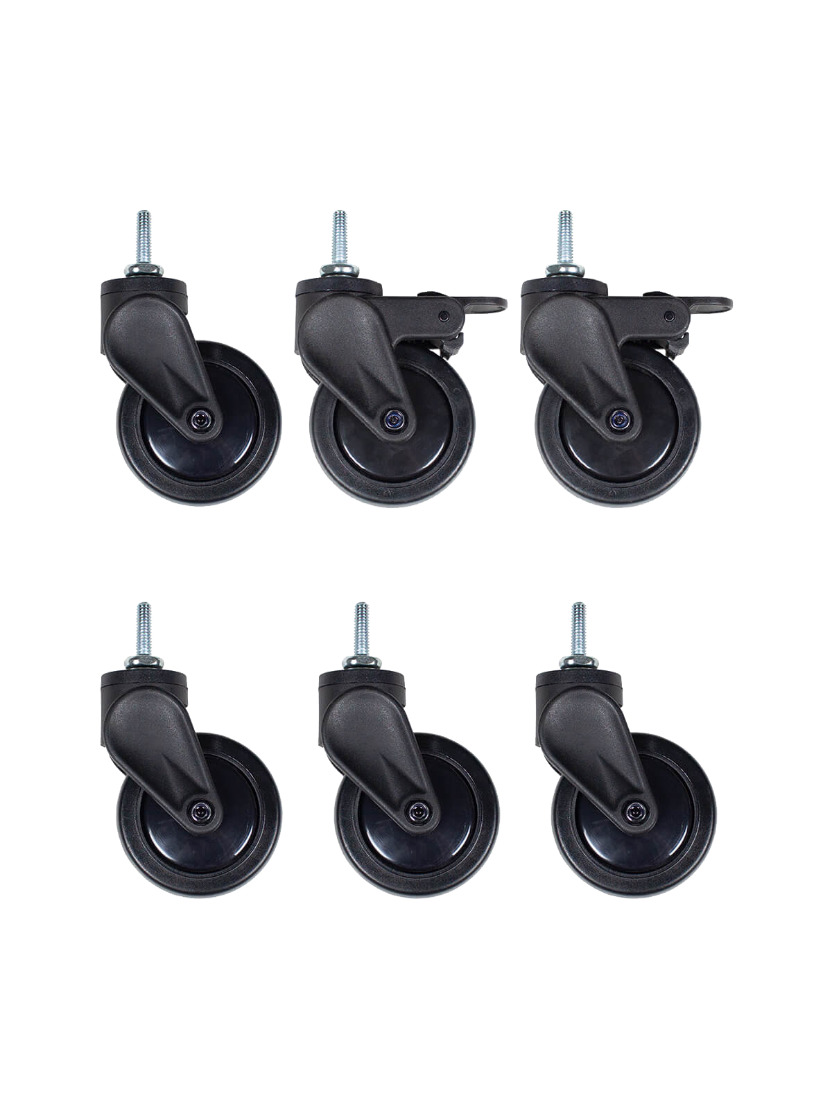 ASPYRE – Double – Caster – Black