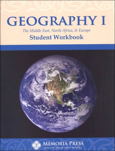 Memoria Press Geography 1 Workbook (Middle East, Europe, & North Africa)
