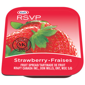 RSVP confiture de fraises – 200 x 16 mL image