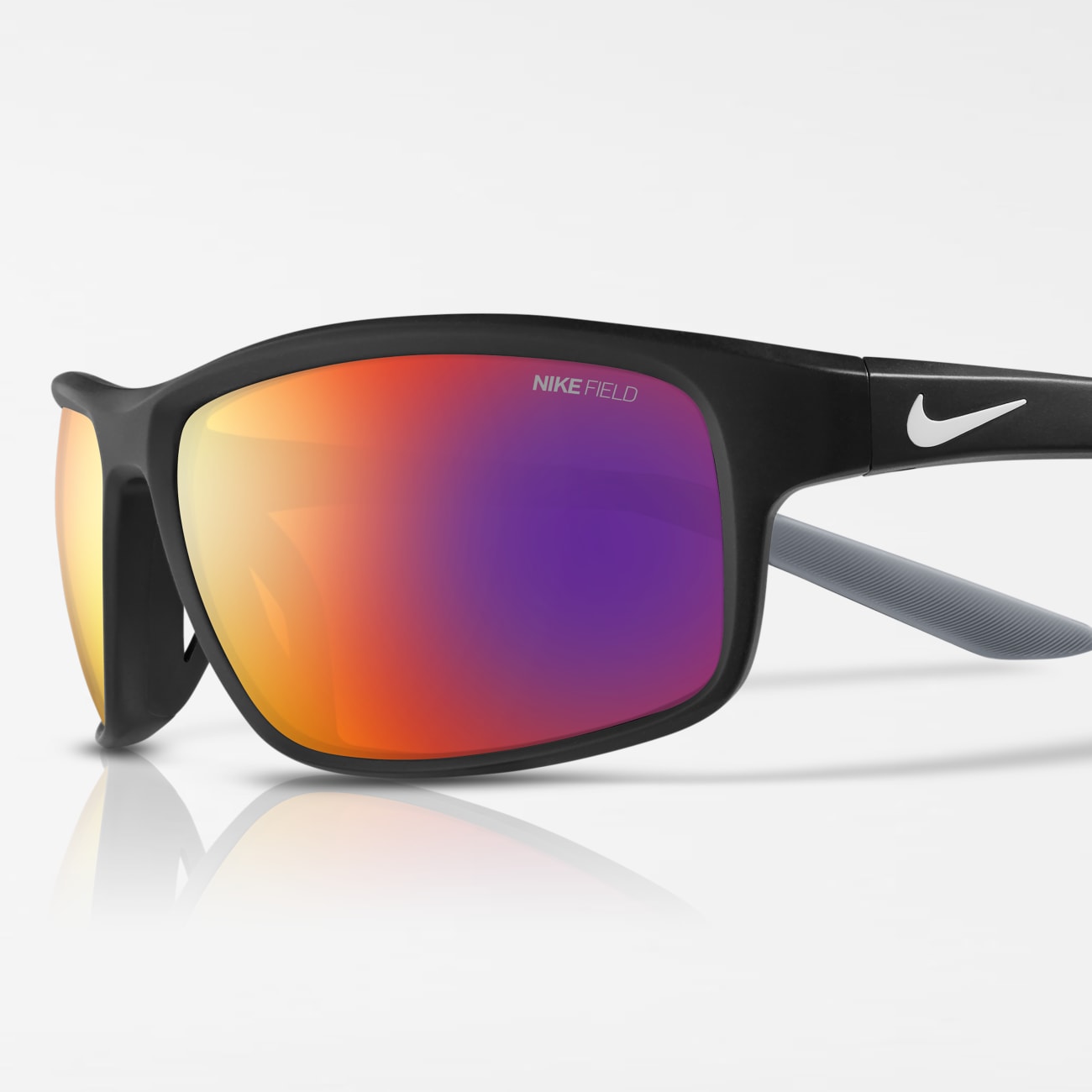 Nike Brown Metal Sunglasses