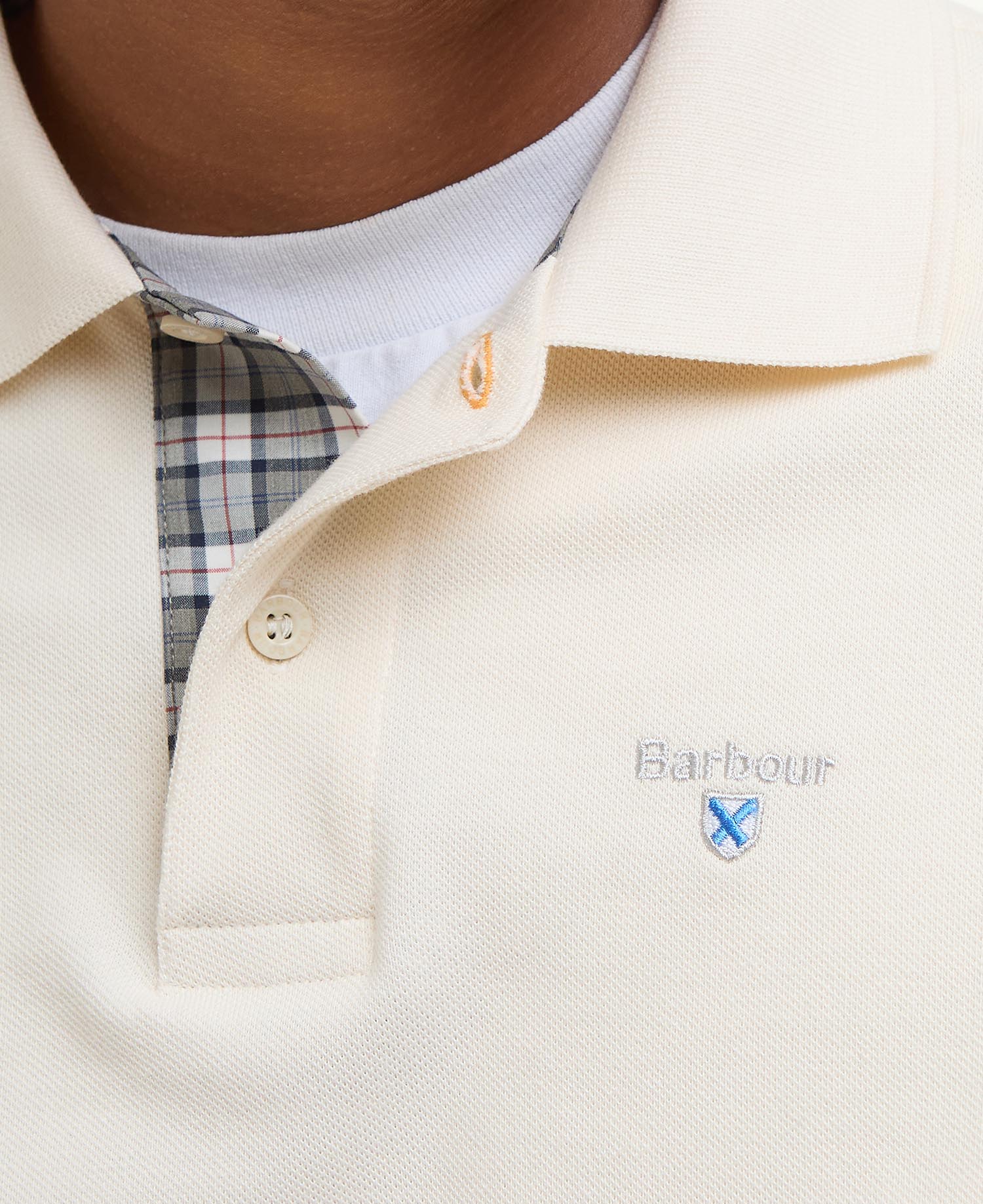 Tartan Pique Polo Shirt image number 4