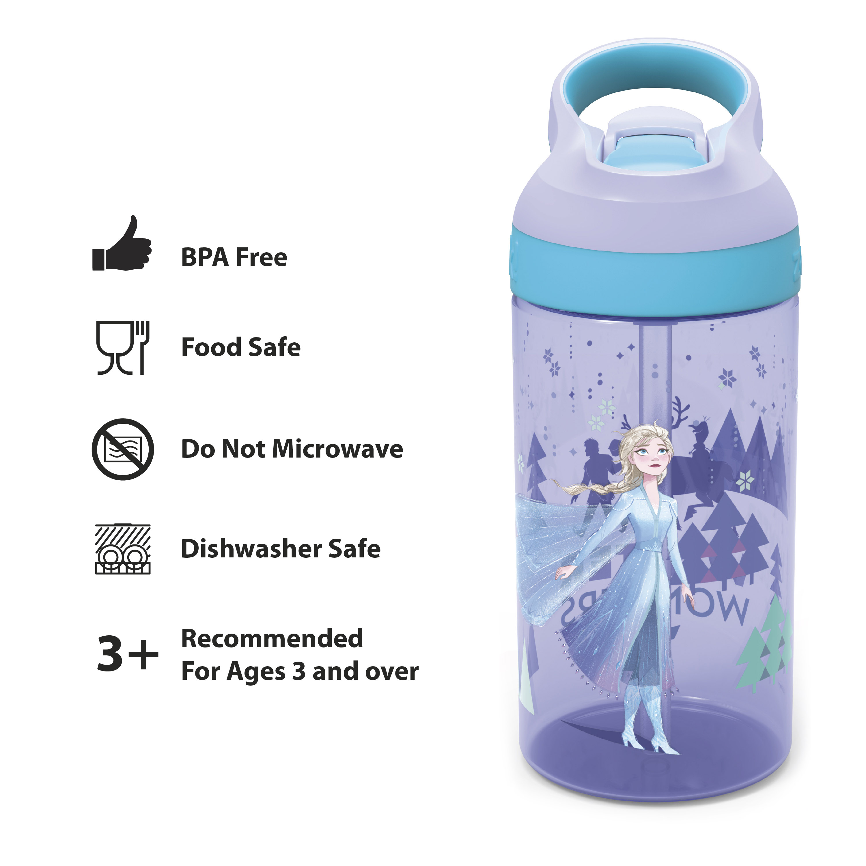 Disney Frozen 2 Movie 16 ounce Water Bottle, Princess Anna slideshow image 6 Disney Frozen 2 Movie 16 ounce Water Bottle, Princess Anna slideshow image 6