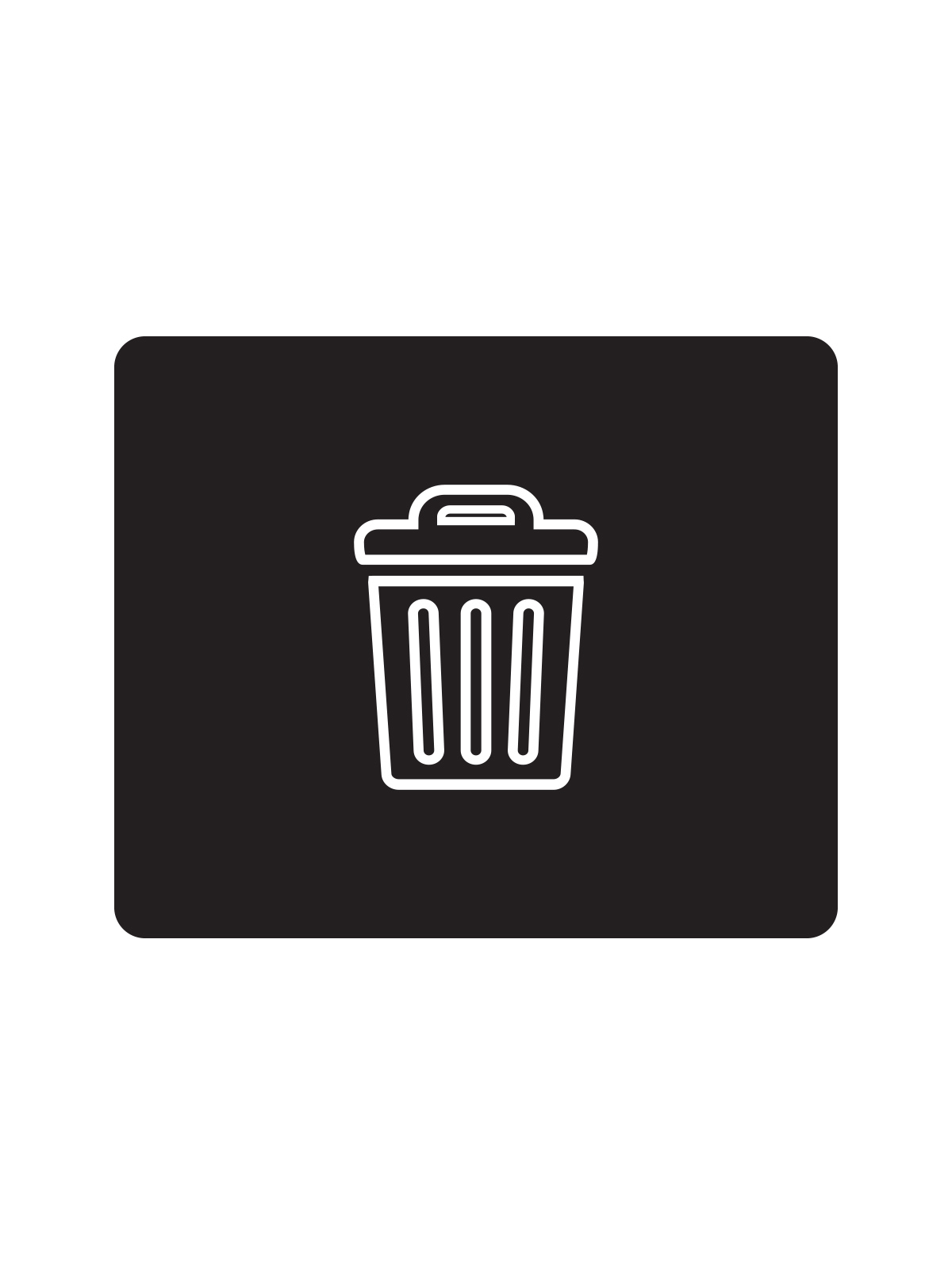 OCTO – Label – Waste – Black