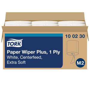 Tork, M2 Premium Extra Soft, 300ft Center-pull Towel, 1 ply, White