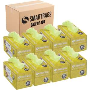 Hospeco, SmartRags Microfiber Cloth, 12"x12", Yellow