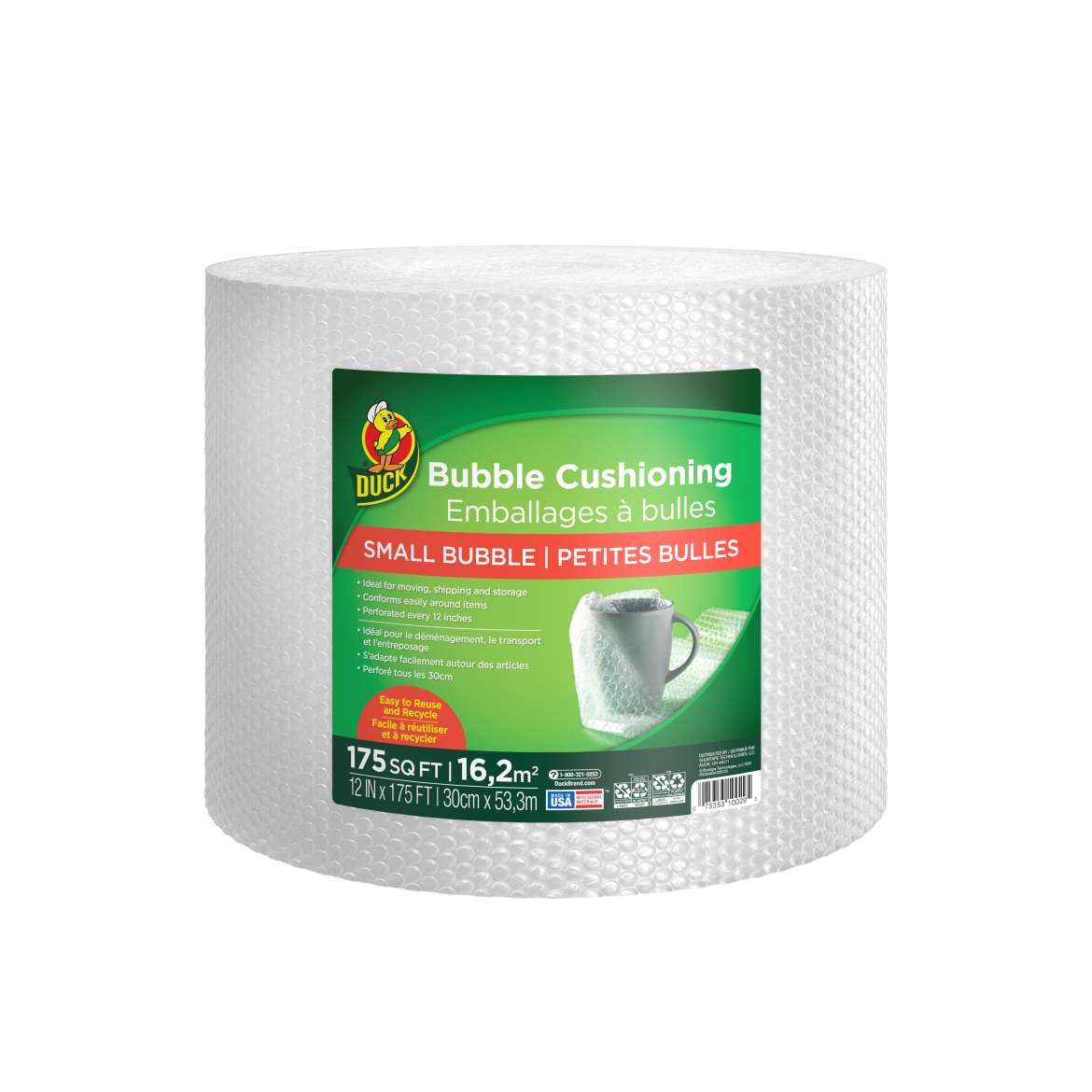 Duck® Brand Small Bubble Cushioning Wrap